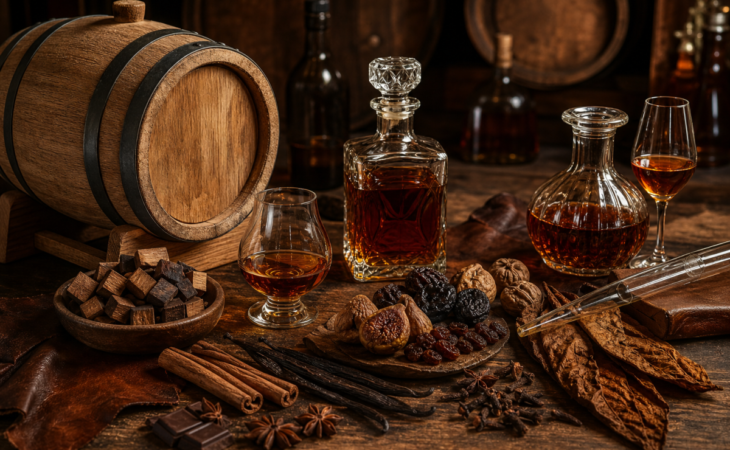 Drewno w procesie dojrzewania: Wpływ dębowych oksydantów na ewolucję aromatów trzeciorzędowych Drewno w procesie dojrzewania: Wpływ dębowych oksydantów na ewolucję aromatów trzeciorzędowych